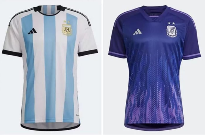 Argentina's 2022 World Cup jerseys